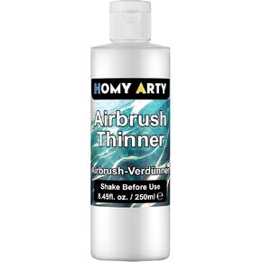 HOMY ARTY Airbrush Thinner - 8.45 Fl Oz, Water-Based Acrylic Paint Medium in Saudi Arabia