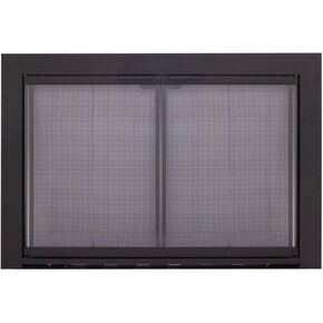 Pleasant Hearth Linear Aluminum Collection Fireplace Glass Door in Saudi Arabia