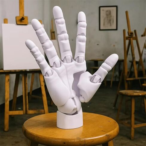 Articulated Hand Model for Artists, Posable Mannequin Hand with Flexible Joints, Adjustable Art Hand Model for Drawing, Sketching, Painting, Right Hand in Saudi Arabia