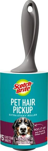 Scotch-Brite Pet Extra Sticky Hair Lint Roller, 95 Sheets in Kuwait