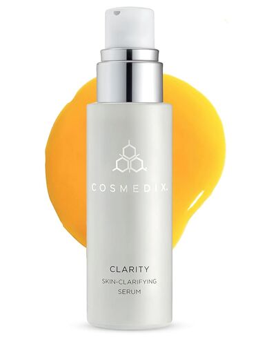 COSMEDIX Clarity Skin-Clarifying Face Serum for Daily Skin Care - Exfoliating Face Wash, Pore Minimizer, Hydrating Face Moisturizer - Retinol Cream, Vitamin A, Salicylic Acid, Aloe Vera, Tea Tree Oil in Saudi Arabia