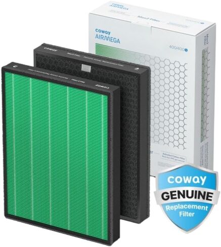 Coway Airmega 400/400S Air Purifier Replacement Filter Set, Max 2 Green True HEPA and Active Carbon Filter, AP-2015-FP in Saudi Arabia