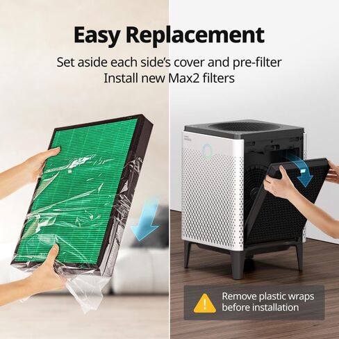 Coway Airmega 400/400S Air Purifier Replacement Filter Set, Max 2 Green True HEPA and Active Carbon Filter, AP-2015-FP in Saudi Arabia