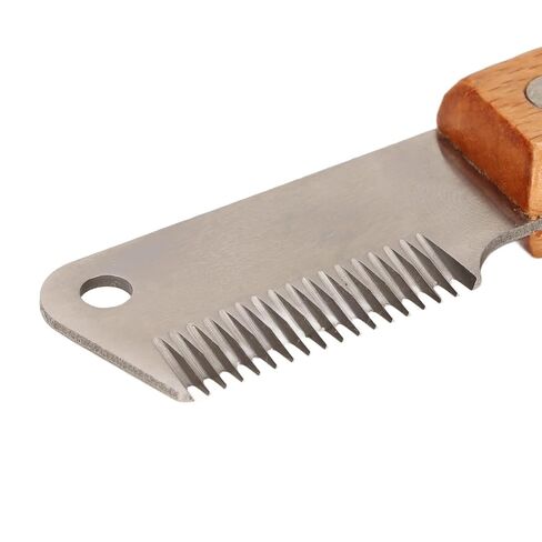 Pet Stripping Comb Dog Stripping Knife Grooming Tool Multifunction Remove Floating Hair Dog Stripping Knife with Wood Handle for Small Animal in Saudi Arabia