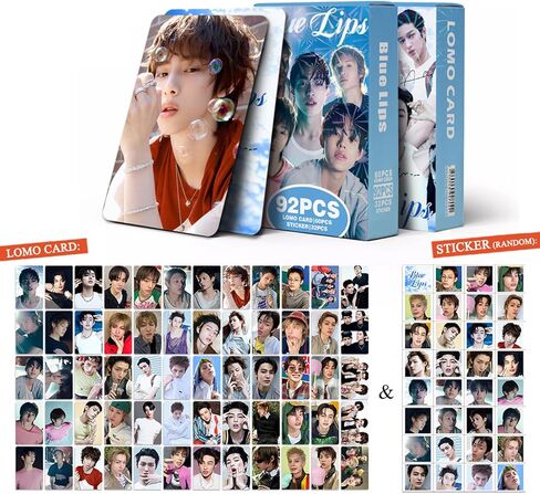 KPOPBTS CORTIS 60 PCS Blue Lips Album Photocards KPOP Merch Cards Lomo Card Set Gift for COER‌ Boys and Girls in Kuwait