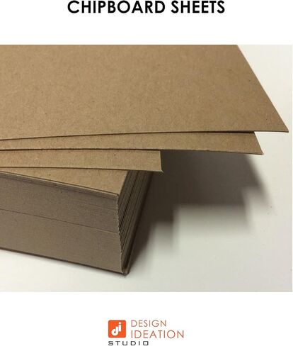 Heavy Weight Chipboard Sheets. STUDIO 12 Brand. (8.5" x 11") .050" Thickness. (6 Sheets) in Saudi Arabia