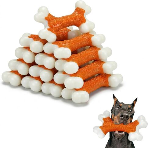 Kseroo Tough Dog Chew Toys for Aggressive Chewers 20-90lbs, Red in Saudi Arabia