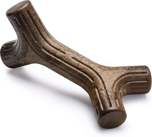 Benebone Zaggler Dog Chew Toy for Aggressive Chewers, Real Bacon, Medium in Kuwait
