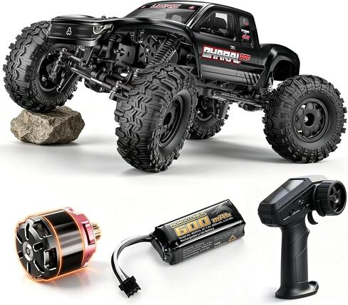 UDIRC UCX1804PRO 1/18 Brushless RC Crawler, 4-Wheel Steering Rock Truck in Kuwait