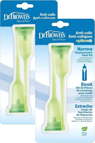 Dr. Brown’s Natural Flow® Options+™ Replacement Vent Kit, 2-Pack, Narrow in Kuwait