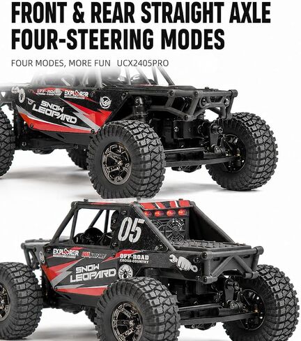 UDIRC Upgraded UCX2405PRO 1/24 Brushless RC Crawler, FOC 4WS RC Rock Tuck in Kuwait
