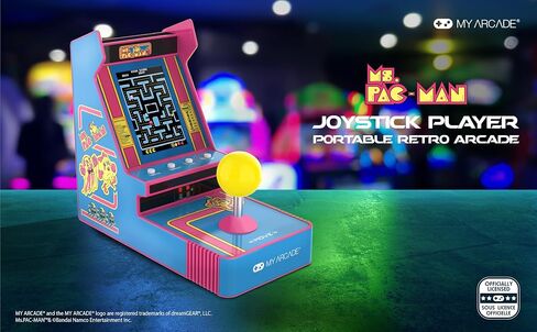 My Arcade Ms. Pac-Man Joystick Player: Retro Arcade Classics, 3.5" Screen in Kuwait