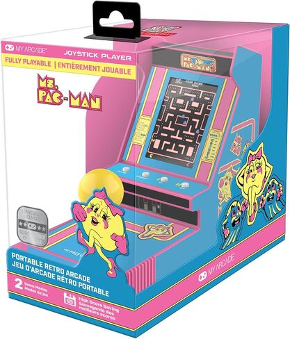 My Arcade Ms. Pac-Man Joystick Player: Retro Arcade Classics, 3.5" Screen in Kuwait