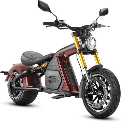 eAhora M8S Peak 6000W Electric Motorcycle for Adults, 50 MPH, 72V 35Ah in Saudi Arabia