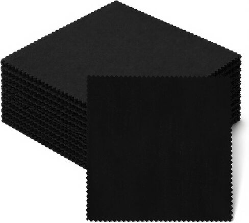50 Pcs 5"x5" Fabric Squares, Black Precut Quilting Fabric in Saudi Arabia