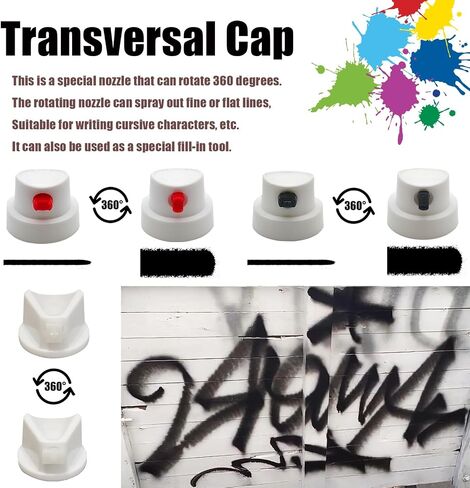 30 Pack Spray Can Nozzle for Male Cans Bottle Nozzle Replacement - Spray Can Tips - for DIY Paint Art Street Art and Home Improvement in Kuwait