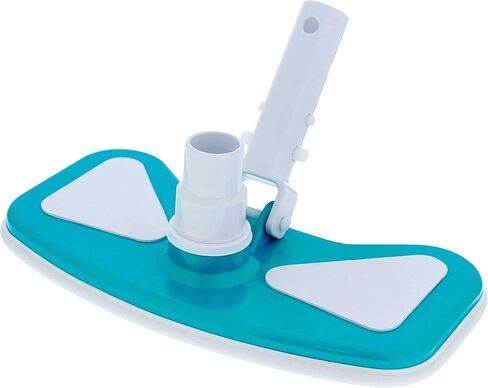 U.S. Pool Supply 11" Weighted Butterfly Pool Vacuum Head, 1-1/4" or 1-1/2" Swivel Hose Connection - Cleans Floor Debris - Safe for Vinyl Lined Pools in Kuwait