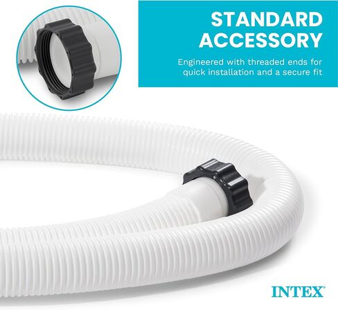 Intex 29060E 1.5" Diameter Accessory Pool 1,500 GPH Pump Replacement 59" Hose for Intex Pumps, Saltwater Systems, and Sand Filters in Saudi Arabia