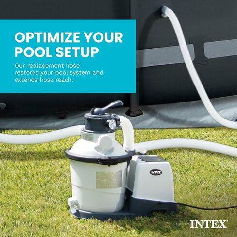 Intex 29060E 1.5" Diameter Accessory Pool 1,500 GPH Pump Replacement 59" Hose for Intex Pumps, Saltwater Systems, and Sand Filters in Saudi Arabia