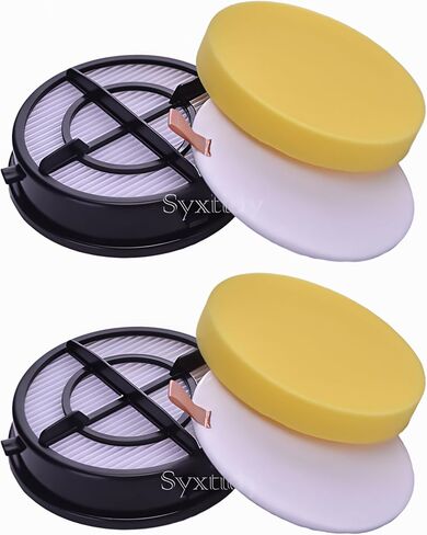 2Pack 16871 16881 Filters for Bissell Pet Hair Eraser Febreze Upright Vacuum Cleaners Replacements Model 1650 Series, 1650A, 1650C, Part 1608861, 1608860 in Saudi Arabia