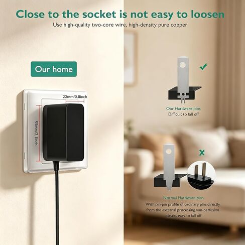for Bissell Pet Hair Eraser Charger, Lnauy Adapter Compatible with Bissell 1782 17823 Pet Hair Eraser Cordless Hand Vacuum Replacement 1608660 Power Supply Cord in Saudi Arabia