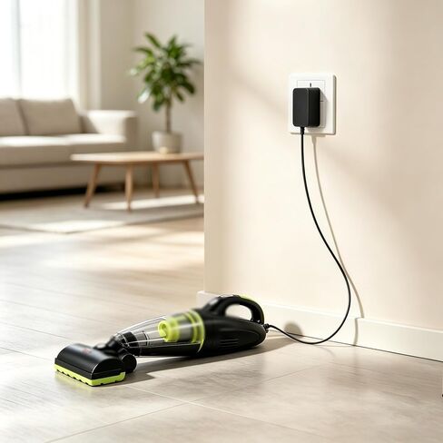 for Bissell Pet Hair Eraser Charger, Lnauy Adapter Compatible with Bissell 1782 17823 Pet Hair Eraser Cordless Hand Vacuum Replacement 1608660 Power Supply Cord in Saudi Arabia