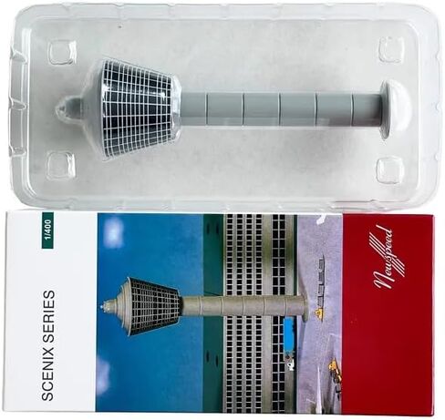 1/400 Scale Control Tower Model 6.5 Inches Airport Tower Set Aircraft Scene Accessory for Aviation Enthusiast in Saudi Arabia