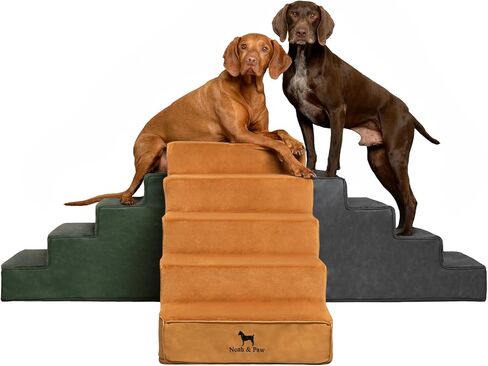 Noah & Paw Dog Stairs for Large Dogs, Up to 150lb, Wide Dog Ramp for Bed in Saudi Arabia