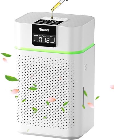 Air Purifiers, Home Air purifier for Large Room Bedroom Up to 1560ft², VEWIOR H13 True HEPA Air Filter for Wildfire Smoke Pets Pollen Odor, with Air Quality Monitoring Light, Auto/Sleep Mode, 6 Timer in Kuwait