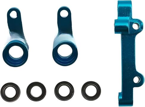 Aluminum Steering Assembly for LOSI Mini-T 2.0 RC Car Blue Metal in Saudi Arabia