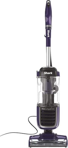 مكنسة Shark Navigator Swivel Pro الكاملة المستقيمة NV150 مكنسة كهربائية بدون كيس قابلة للرفع للسجاد والأرضيات الصلبة ومضادة للحساسية (متجددة) in Kuwait