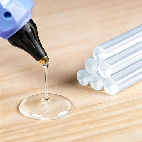 Thinklearn Full Size Hot Glue Sticks, Dries Clear, 20-Pack in Saudi Arabia