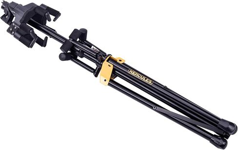 Hercules Guitar Stands Bundle - Triple Stand + 5 Space Rack (Black) in Saudi Arabia