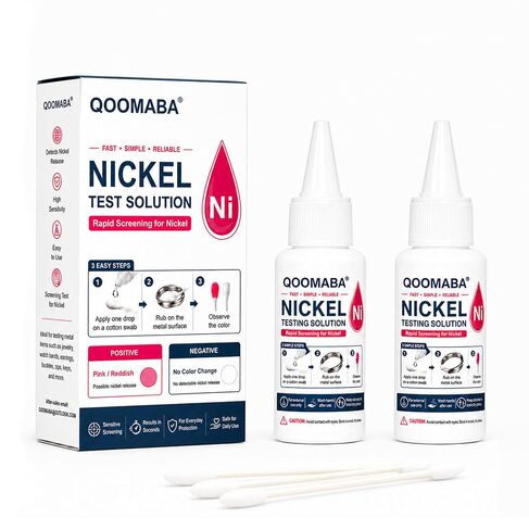 2-Pack Nickel Test Kit, Nickel Testing Solution for Jewelry, Metals in Saudi Arabia