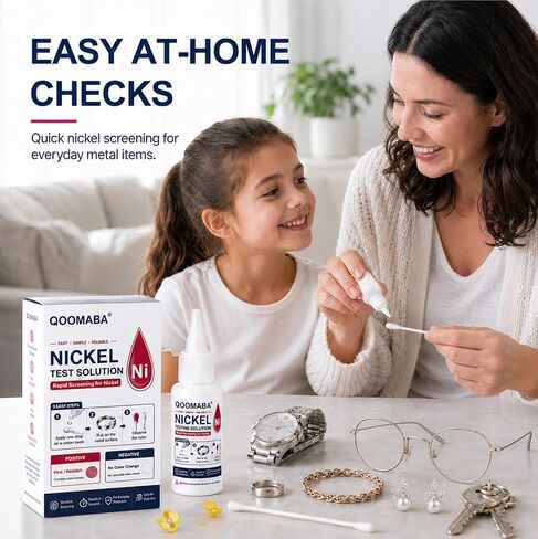 2-Pack Nickel Test Kit, Nickel Testing Solution for Jewelry, Metals in Saudi Arabia