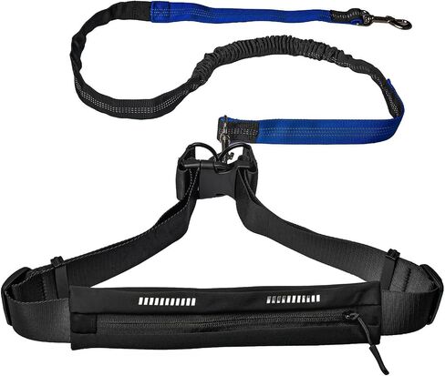 Hands Free Dog Leash with Running Belt for Walking, Running and Hiking in Kuwait