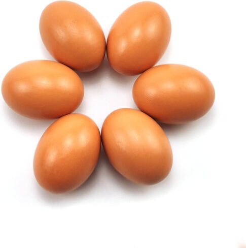 Wooden Eggs Fake Eggs Dummy Eggs Nest Eggs Help Laying Hen Agricultural Tool Eggs for Nesting Box in Saudi Arabia