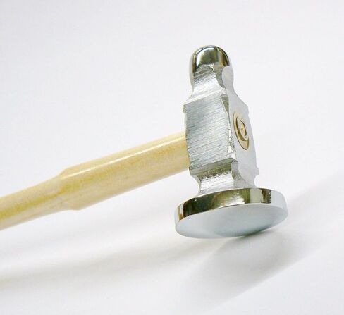 1-1/4" CHASING HAMMER JEWELRY MAKING HAMMERS BOWED FACE 1-1/4" - 32mm DIAMETER (E 7) NOVELTOOLS in Kuwait