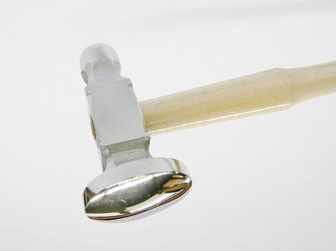 1-1/4" CHASING HAMMER JEWELRY MAKING HAMMERS BOWED FACE 1-1/4" - 32mm DIAMETER (E 7) NOVELTOOLS in Kuwait