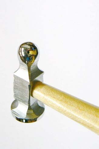 1-1/4" CHASING HAMMER JEWELRY MAKING HAMMERS BOWED FACE 1-1/4" - 32mm DIAMETER (E 7) NOVELTOOLS in Kuwait