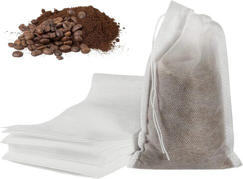 HRX Package 50pcs Disposable Cold Brew Bags 6x10 in for Home Coffee Brewing in Kuwait