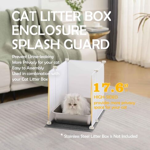 MEEXPAWS 4PCS Panel Clips for Cat Litter Box or Guinea Pig Enclosure in Kuwait