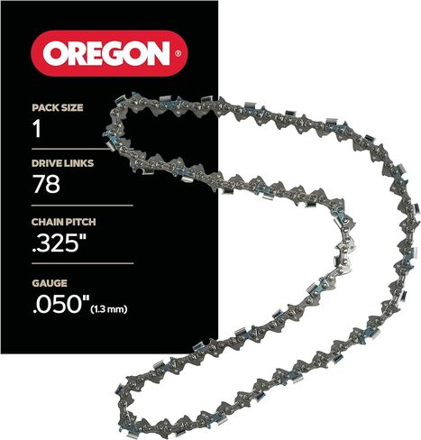 Oregon H78 ControlCut Chainsaw Chain for 20-Inch Bar – 78 Drive Links, Replacement Low-Kickback Chainsaw & Bar and Chain Oil for Chainsaws, 1 Gallon Bottle (128 fl.oz / 4500 ml) (54-059) in Saudi Arabia