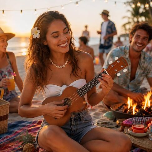 Diamond Head DU-150 Soprano Ukulele - Mahogany Brown in Kuwait