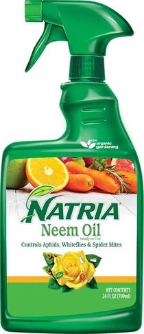 Natria 706250A Neem Oil Spray for Plants Pest Organic Disease Control, for Insects, 24-Ounce, Ready-to-Use in Saudi Arabia