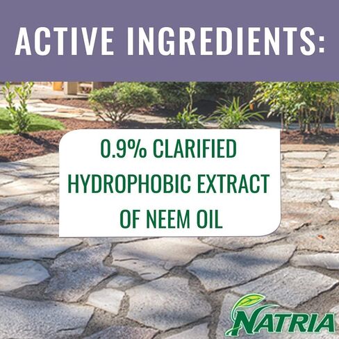 Natria 706250A Neem Oil Spray for Plants Pest Organic Disease Control, for Insects, 24-Ounce, Ready-to-Use in Saudi Arabia