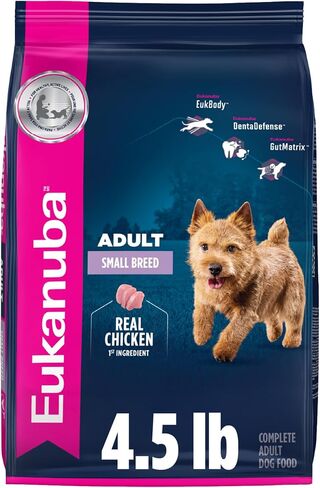 Eukanuba Small Dog Breed Adult Dry Dog Food, 4.5 lb Bag in Kuwait