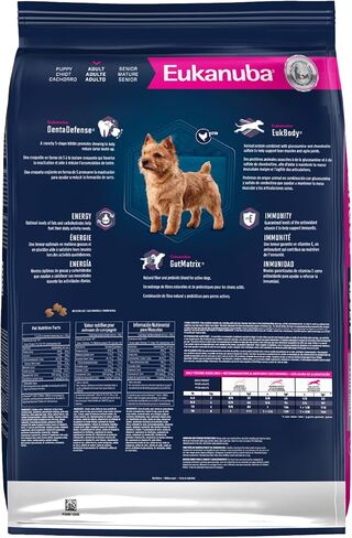 Eukanuba Small Dog Breed Adult Dry Dog Food, 4.5 lb Bag in Kuwait