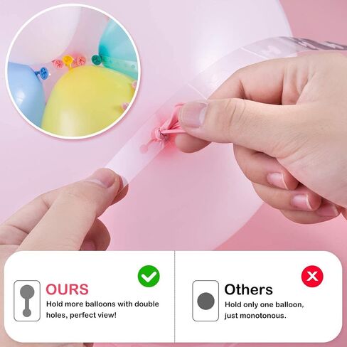Balloon Arch Decorating Kit - 2 Rolls Tape Strips for Garlands, Party and Wedding Decorations in Saudi Arabia