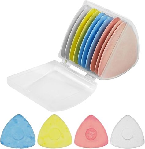 10Pcs Triangle Tailors Chalk,Tailor's Sewing Fabric Chalk in Kuwait